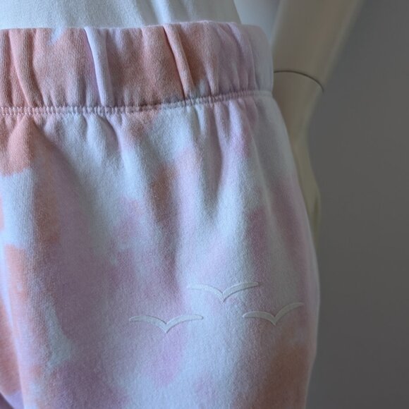 Lazy Pants - Tie Dye Pink/Blue Warm Jogging Pants - Size - M - Picture 3 of 7